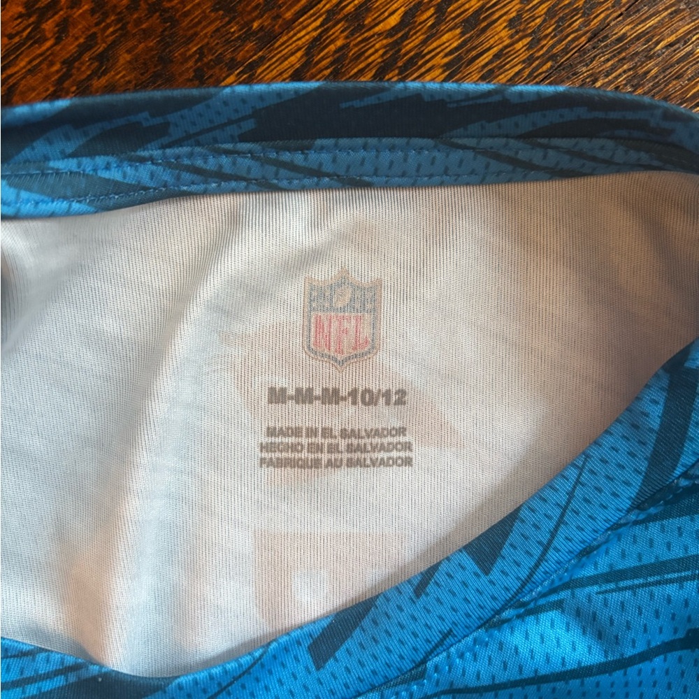 NFL Panthers Blue and Black Graphic Tee - Picture 3 of 3